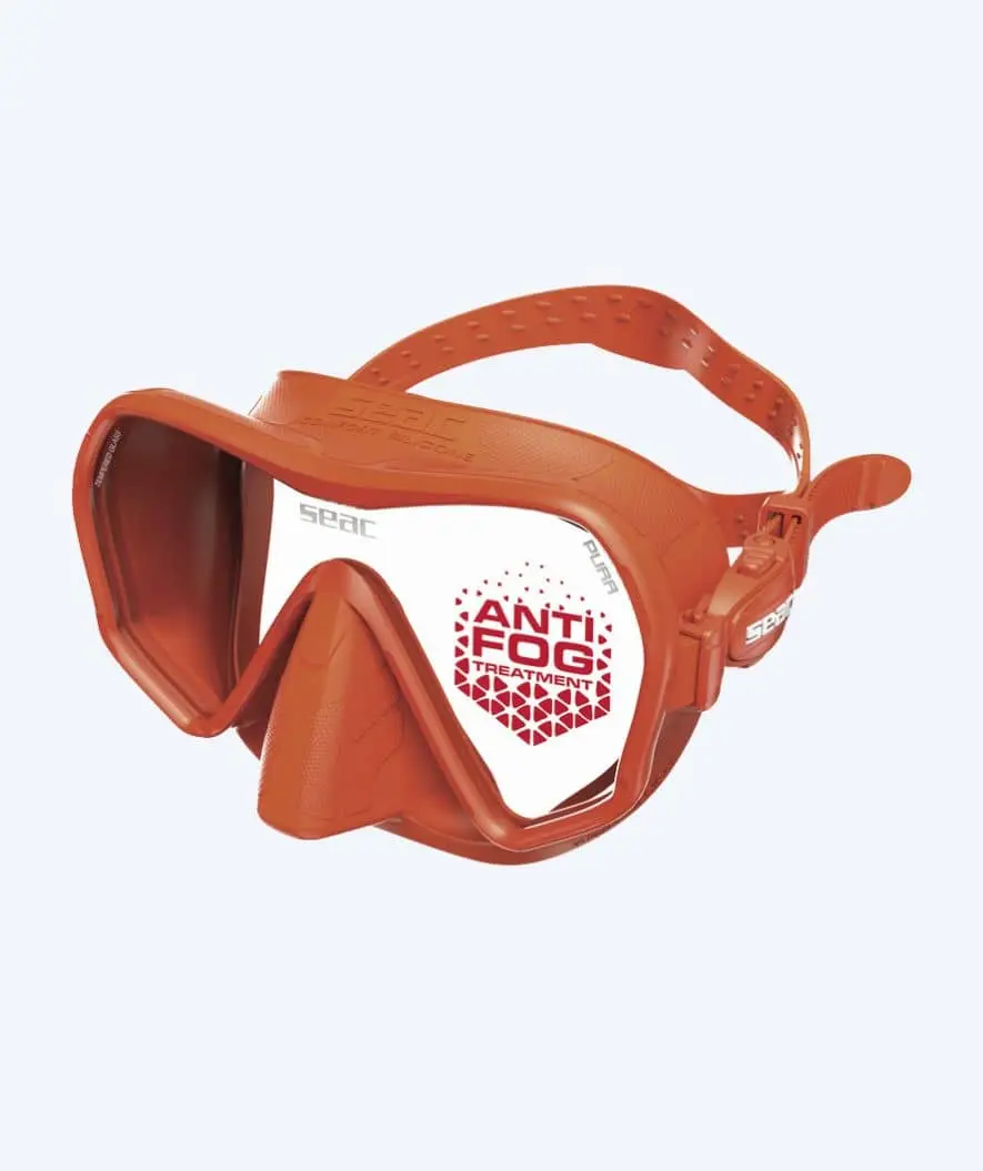 SEAC dykkemaske til voksne - Pura - Oransje