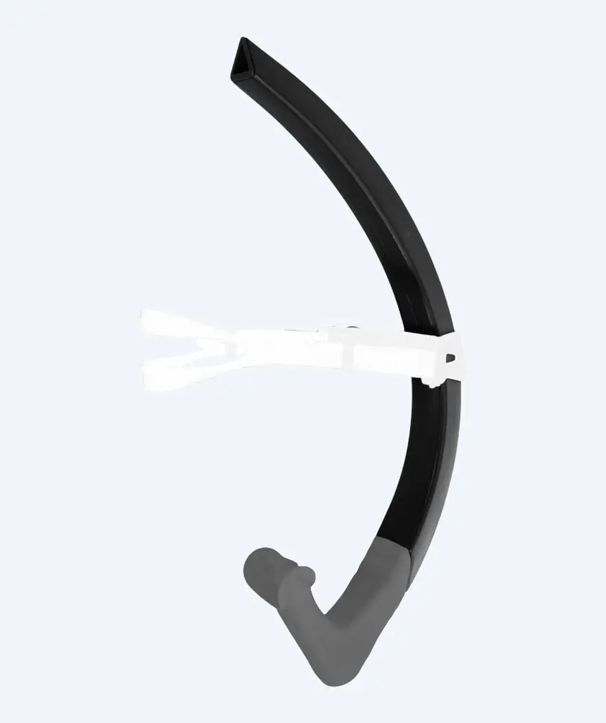 Aquasphere frontsnorkel - Focus - Svart/grå