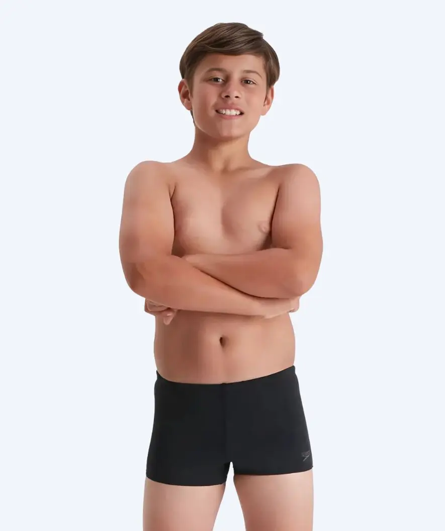Speedo aquashorts til gutter - Endurance - Svart