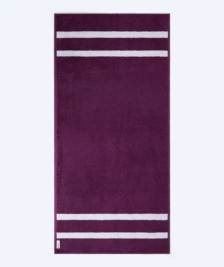 Watery badehåndkle - Heat Swim Bomull - Hydra Purple