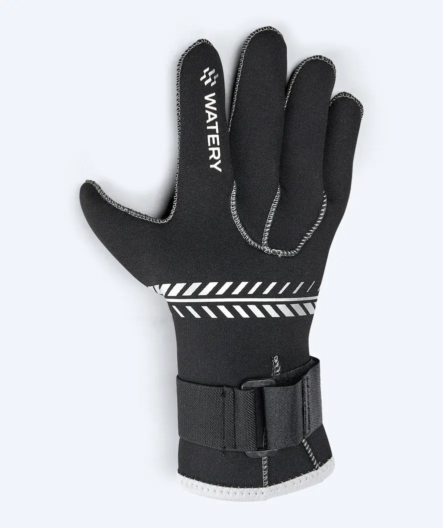 Watery neopren hansker - Reptile (3mm) - Svart