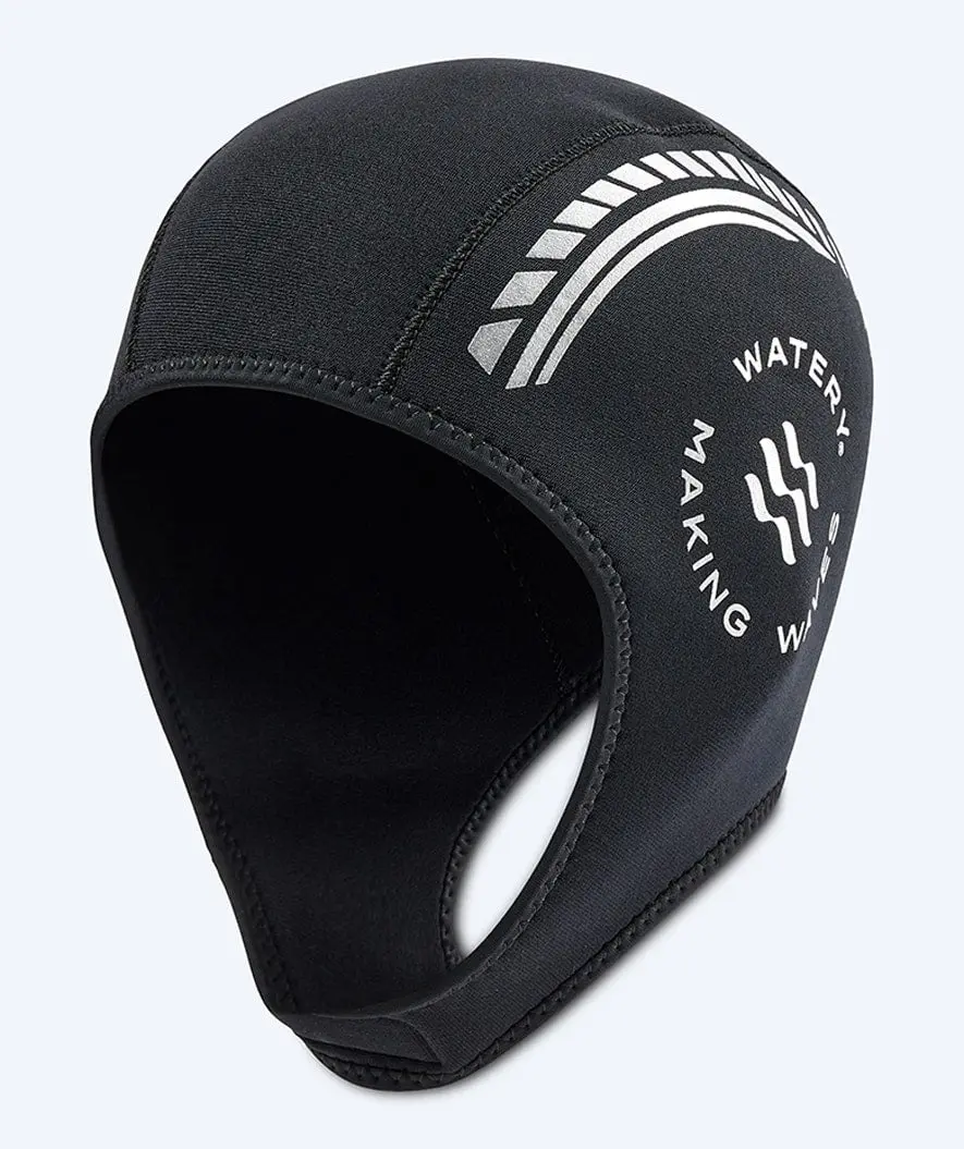 Watery neopren hette - Reptile (3mm) - Svart