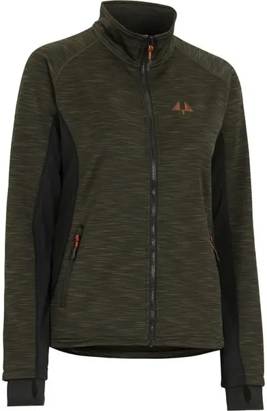 W's Ultra Sweater Fullzip Green