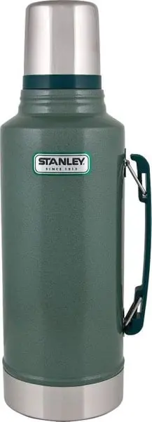 Classic Vacuum Bottle 1.9L Hammertone Green