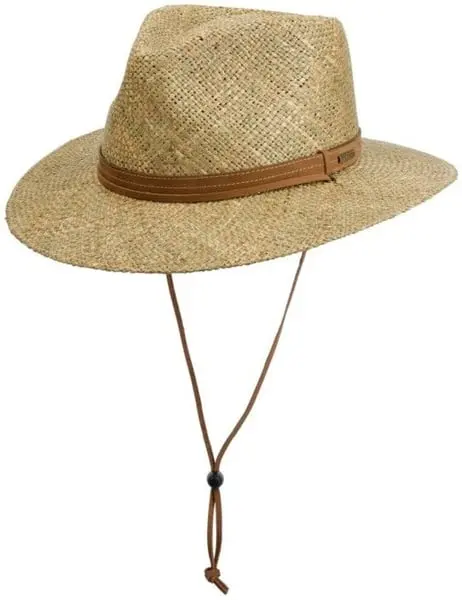 Traveller Seagrass with chin strap Natural