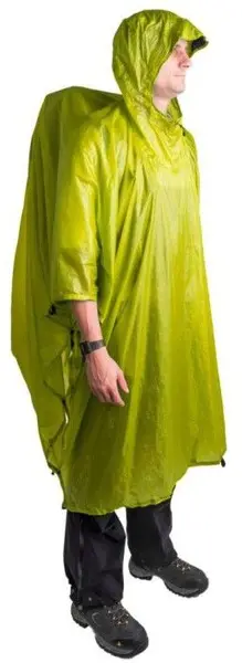 Tarp Poncho 15D Ultra-Sil Nano 145X265 cm Lime