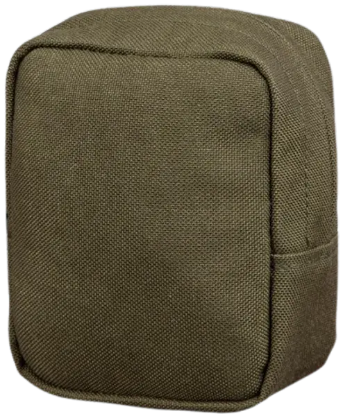 Zipped GP pouch 2x2 Green