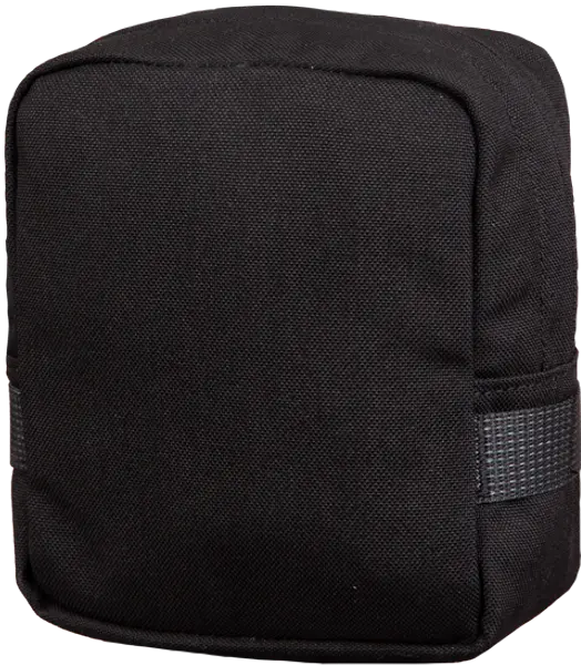 Zipped GP pouch 3x3 Black