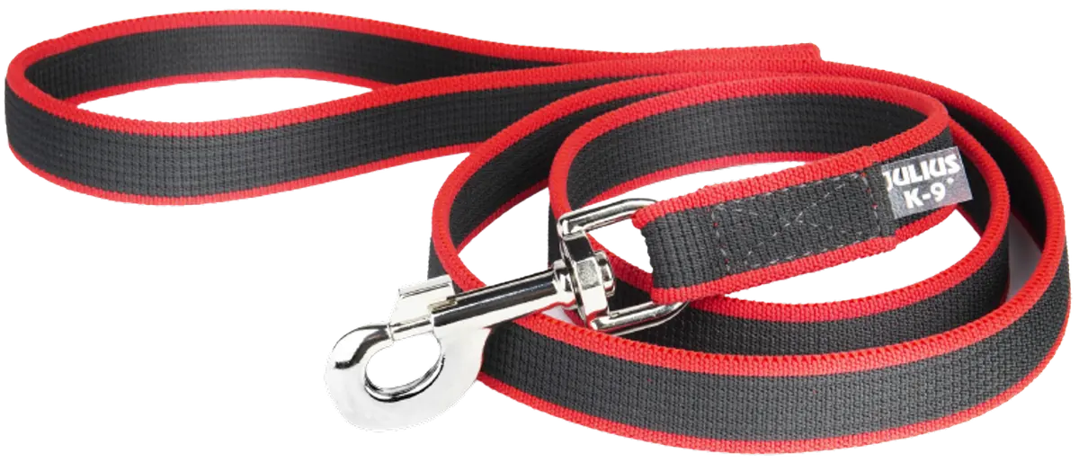 Premium Jogging Leash 1,3 m Black/Red
