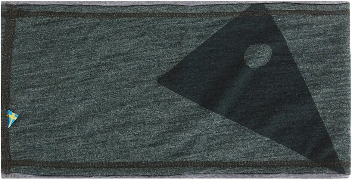Eir Headband Sage Green/Grey Melange