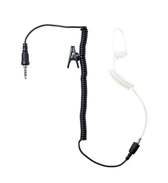6100 Öronmussla Security 3,5 mm rak