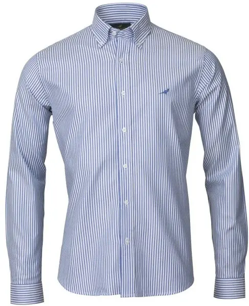 Eton Stripes Shirt Navy