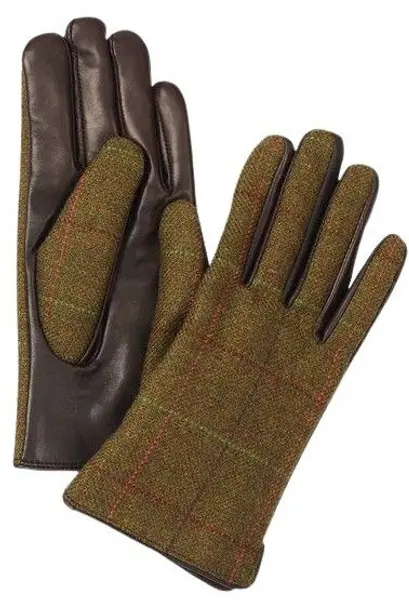 W's Burley Tweed and Lambskin Gloves