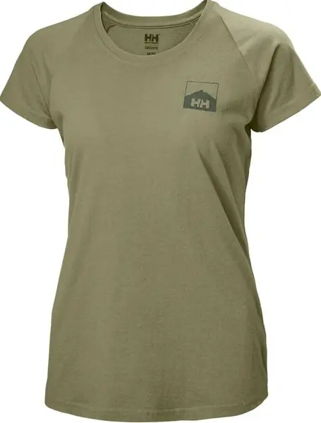 W's Nord Graphic Drop T-Shirt Lav Green