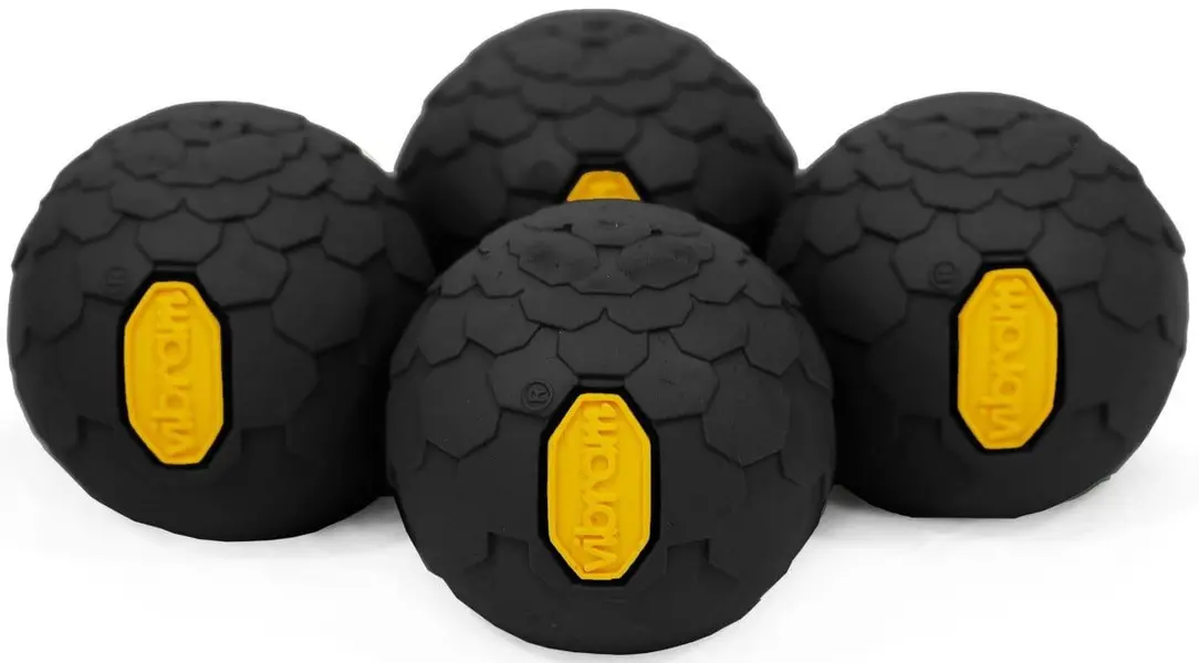 Vibram Ball Feet 4 Pcs Set Black