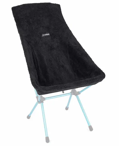 Fleece Warmer Chair Two Black