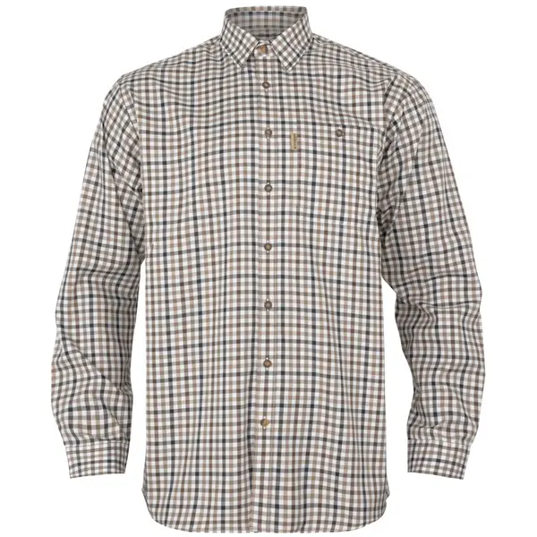 Milford Shirt Blue/Beige Check