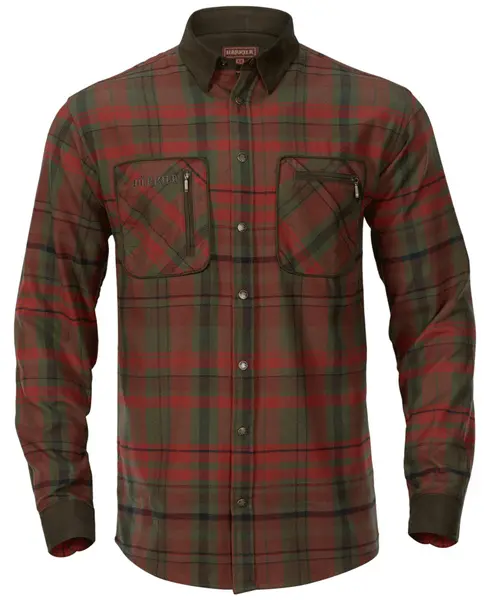 Pajala Shirt Red autumn check