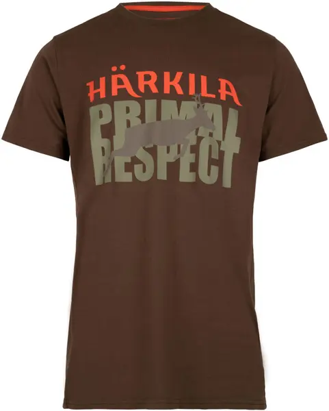 Respect T-shirt Slate Brown