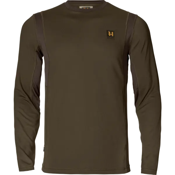 Forest Hunter L/S Hunting green/Shadow brown