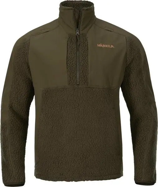 Polar 1 2 Zip Fleece Willow Green