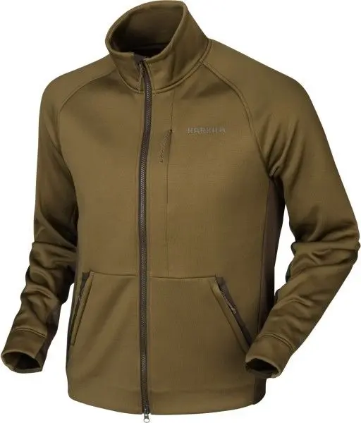Borr Hybrid Fleece Dark Olive/Willow Green