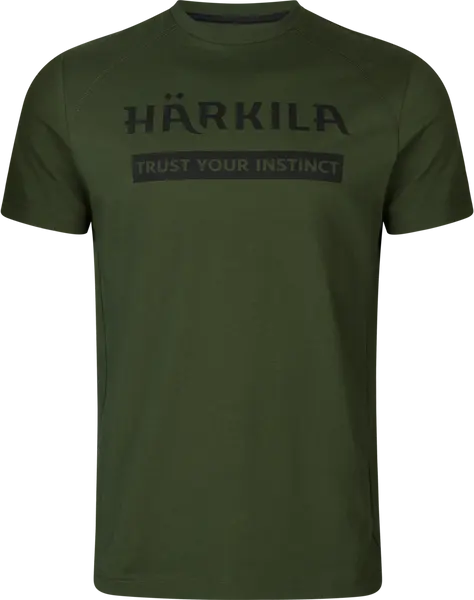 logo T-shirt 2-pack Green/Phantom