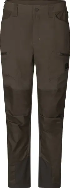 Runa Trouser Women Brown/Willow Green
