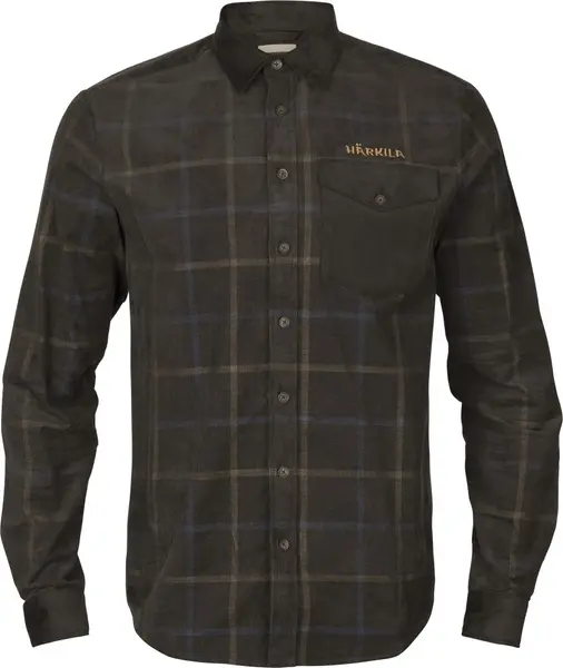 Kaldfjord Corduroy Shirt Shadow Brown