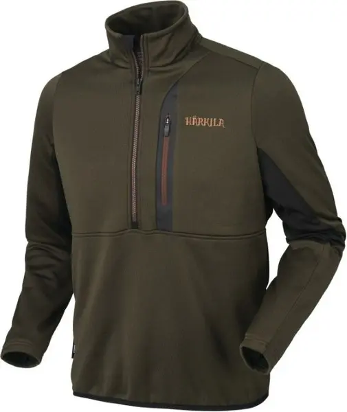 Tidan Hybrid Half Zip Fleece Jacka Willow Green/Black