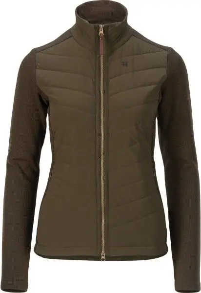 Retrieve Insulated Lady Cardigantröja Dark Warm Olive