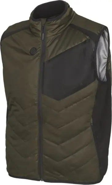 Heat Vest Willow Green/Black