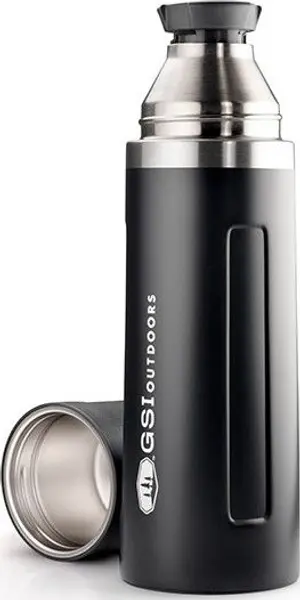 Glacier Stainless Vacuum Bottle 1 L Black