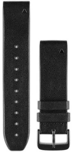 QuickFit 22 mm Armbånd Svart Skinn
