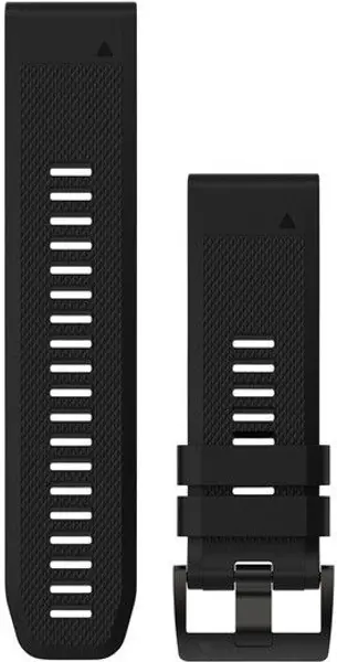 QuickFit 26 mm Armband Svart Silikon (2018)