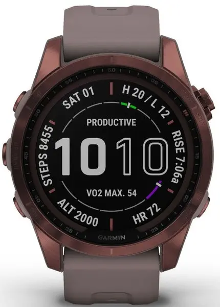 fenix 7S Sapphire Solar Dark Bronze/Shala Gray