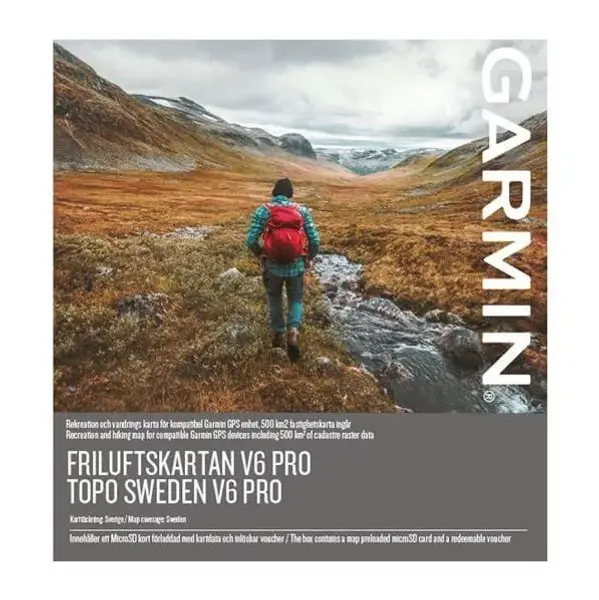 TOPO Sverige v6 PRO MicroSD/SD-kort