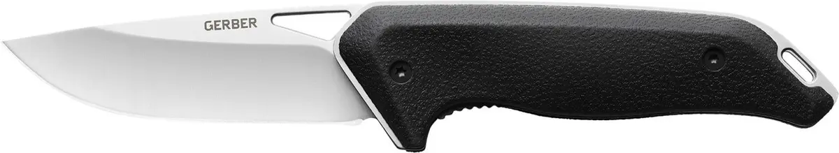 Moment Folder Drop Point Fine Edge Black