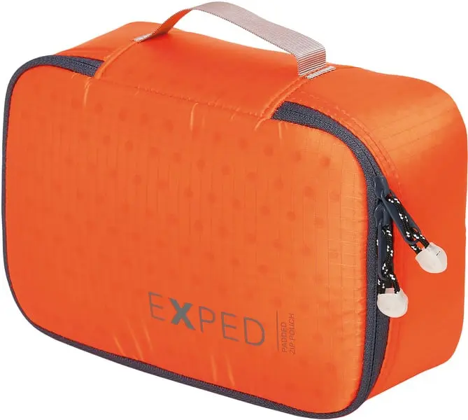 Padded Zip Pouch M Orange