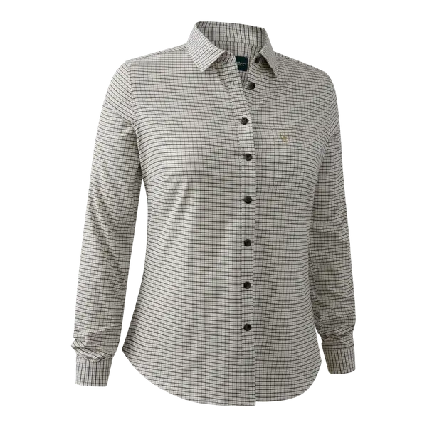 Lady Sara Shirt Green Check