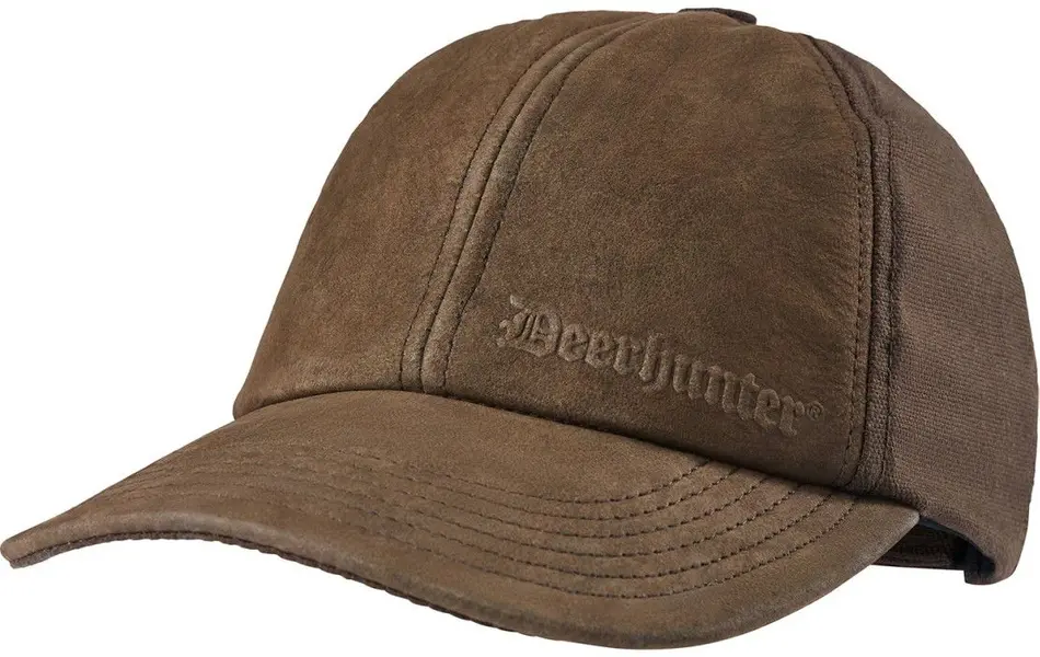 Marseille Leather Mix Cap Walnut