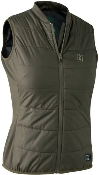 Lady Heat Inner Waistcoat Deep Green