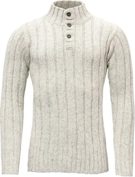 Nansen Rib Knit Grey Melange