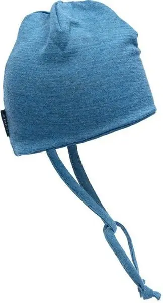 Breeze Baby Beanie Blue Melange