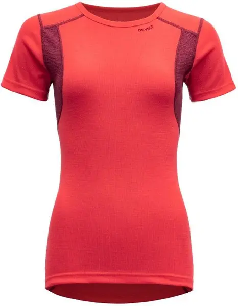 Hiking Woman T-Shirt Poppy/Beetroot