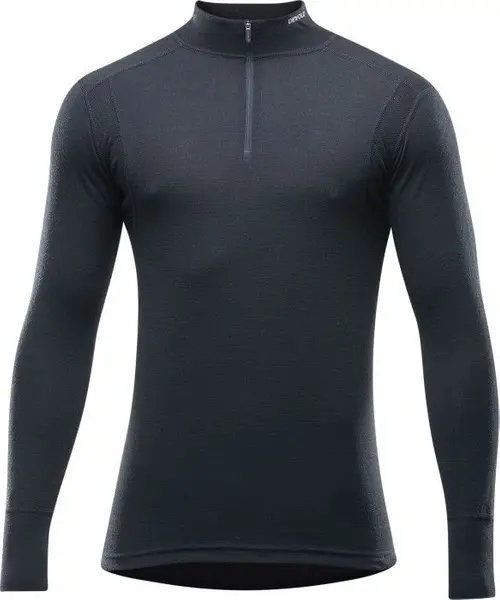 Hiking Man Half Zip Neck Black