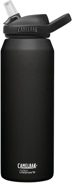 Eddy+ 1L SST Vacuum Insulated, filtered Black