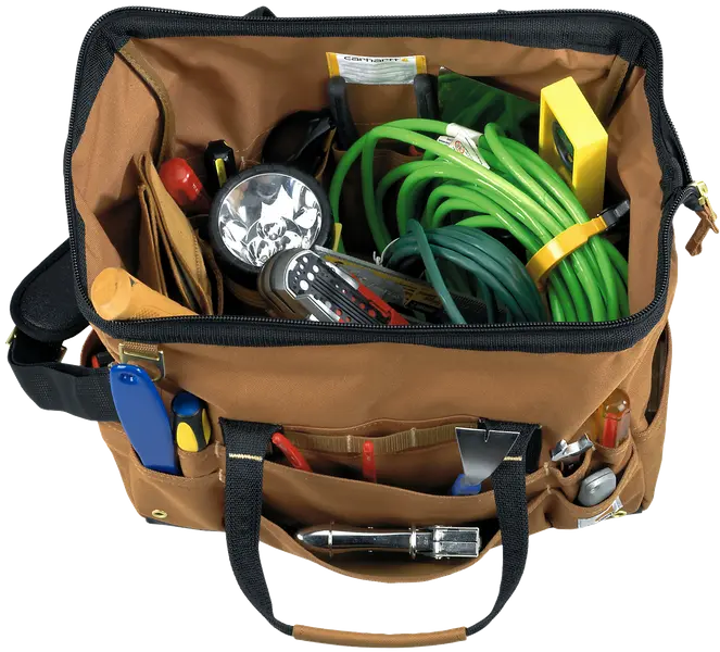 Carhartt 16-inch 30 Pocket Tool Bag Carhartt® Brown