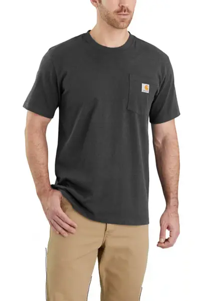 K87 POCKET S/S Carbon Heather