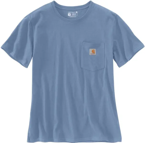 Carhartt W's Workwear Pocket S/S T-Shirt Skystone